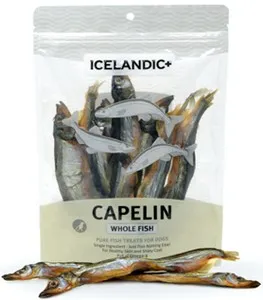 1ea 2.5 oz. Icelandic+ Capelin Whole Fish - Treat